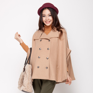Maternity clothing autumn and winter outerwear thermal thickening top trench cloak wool coat