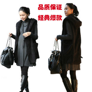 Maternity clothing autumn and winter soft all-match maternity vest autumn maternity outerwear e981