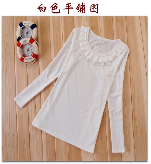 Maternity clothing autumn and winter top maternity basic shirt autumn and winter maternity basic long-sleeve shirt