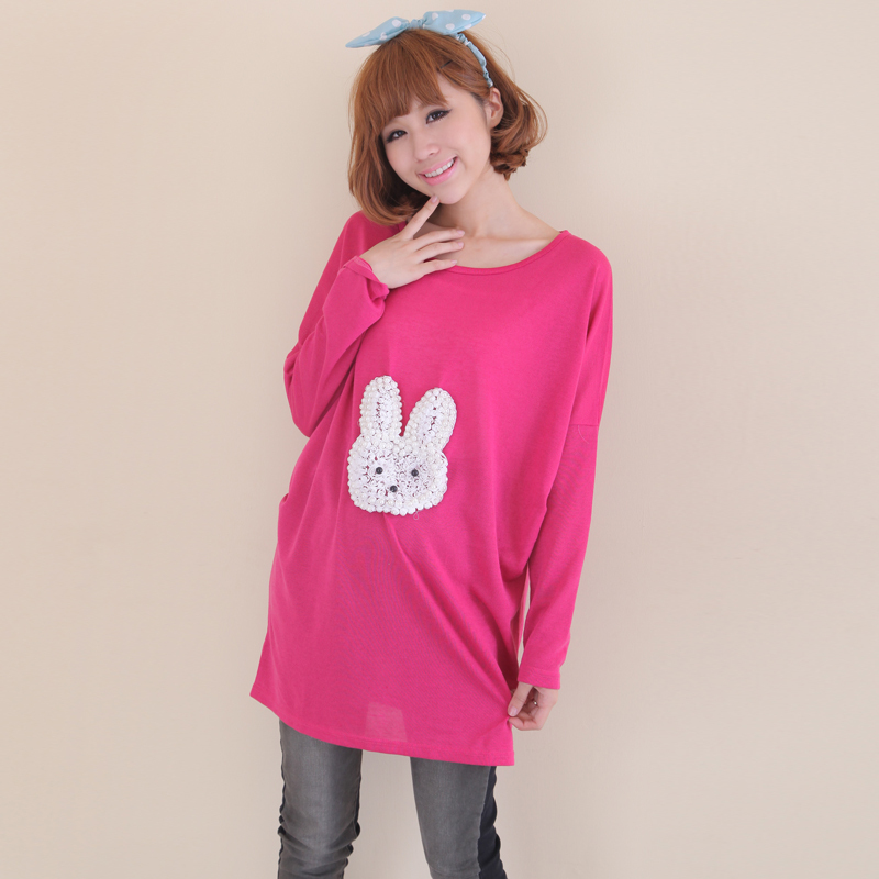 Maternity clothing autumn new arrival fashion long-sleeve maternity t-shirt maternity sweatshirt 22903