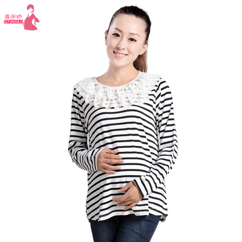 Maternity clothing autumn top maternity basic shirt basic shirt long johns