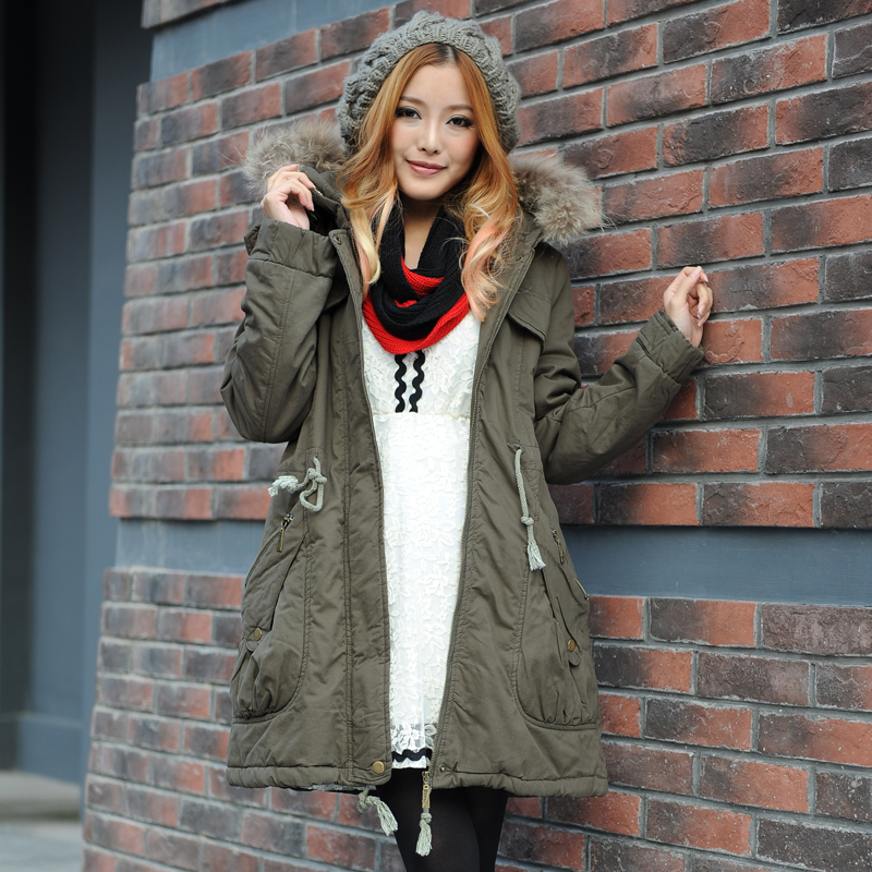 Maternity clothing berber fleece maternity outerwear wadded jacket thermal maternity cotton-padded jacket trench