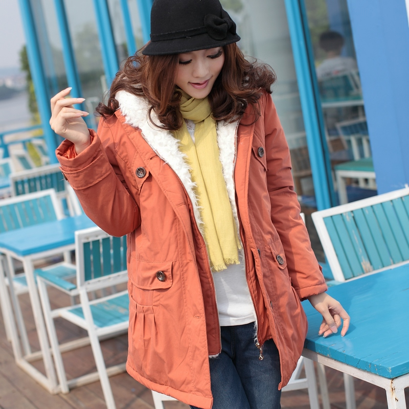 Maternity clothing casual all-match thickening maternity clothing autumn and winter outerwear top