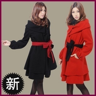 Maternity clothing cloak maternity outerwear fashion new arrival plus size maternity wool coat