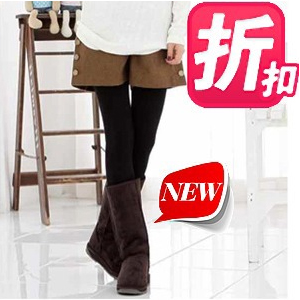 Maternity clothing fashion autumn and winter plus size clothing woolen boot cut jeans shorts belly pants loose casual