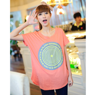Maternity clothing fashion loose maternity top maternity t-shirt summer 5816 off 20%