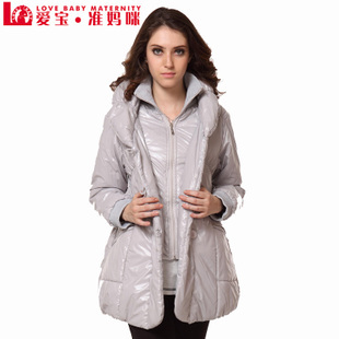 Maternity clothing fashion outerwear maternity thickening cotton-padded jacket wadded jacket