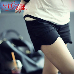 Maternity clothing knee-length 2013 summer pants maternity pants belly pants maternity shorts culottes wave shorts