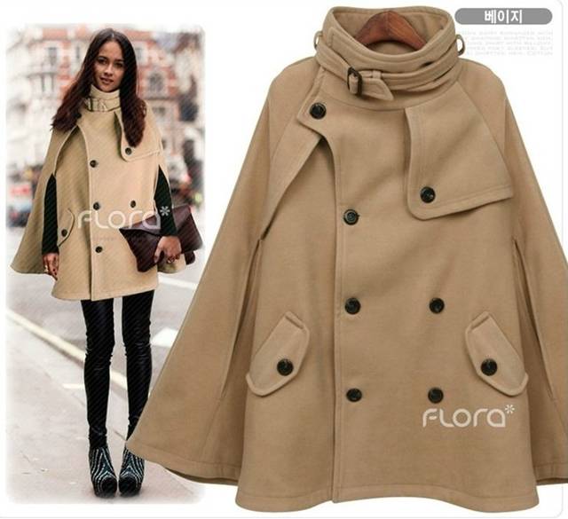 Maternity clothing maternity autumn and winter overcoat maternity double breasted cloak thermal maternity outerwear