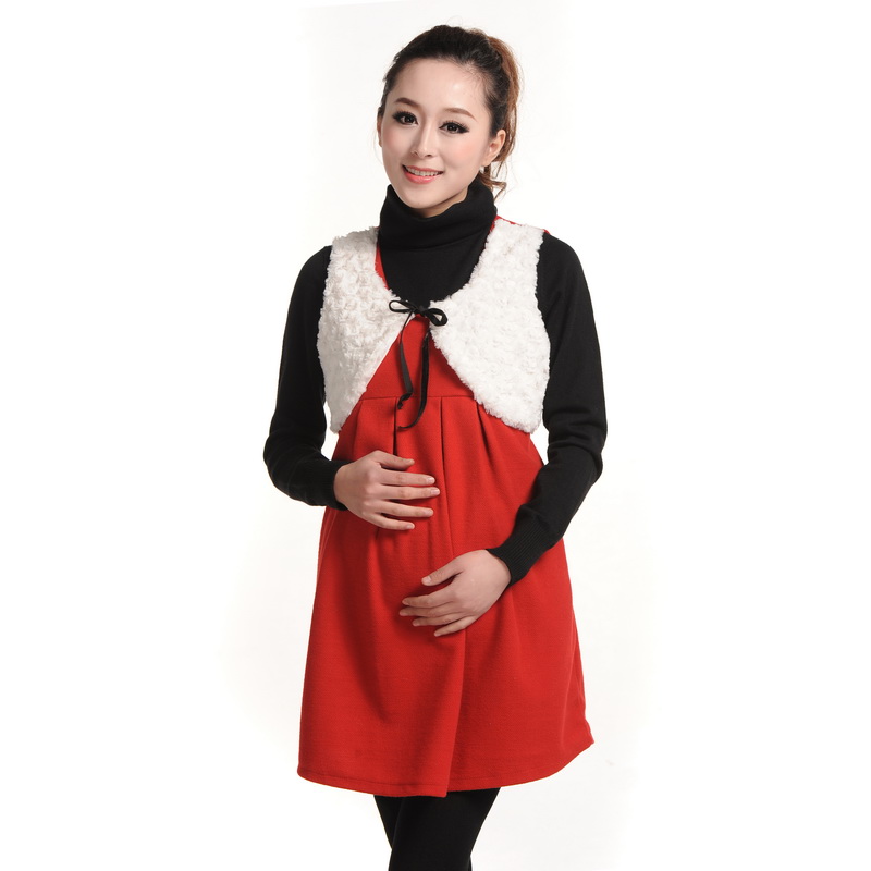 Maternity clothing maternity dress maternity vest skirt spring maternity bust skirt basic shirt