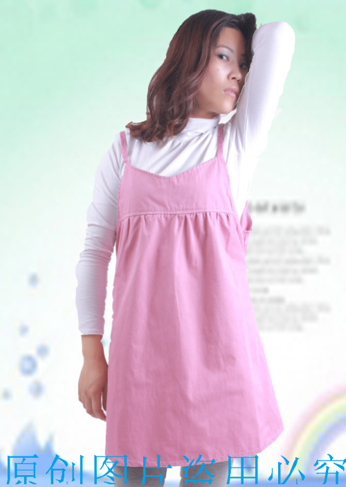 Maternity clothing maternity radiation-resistant pilotaxitic spaghetti strap top spaghetti strap top fabric 120