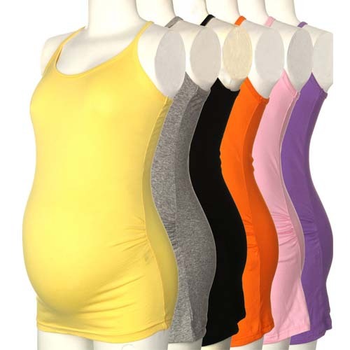 Maternity clothing maternity spaghetti strap vest 100% all-match cotton maternity basic spaghetti strap maternity shirt spring
