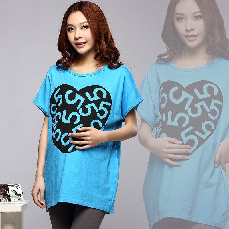Maternity clothing maternity t-shirt maternity short-sleeve T-shirt maternity basic shirt maternity short-sleeve s166-l off 20%