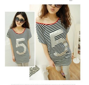 Maternity clothing maternity t-shirt therewith maternity letter t-shirt maternity summer short-sleeve top
