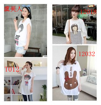 Maternity clothing maternity t-shirt top summer new arrival maternity short-sleeve top t-shirt