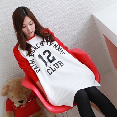 Maternity clothing maternity top autumn maternity top fashion maternity t-shirt nursing loading loose 100% cotton