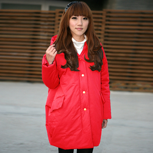 Maternity clothing maternity wadded jacket cotton-padded jacket autumn and winter coat top overcoat u232