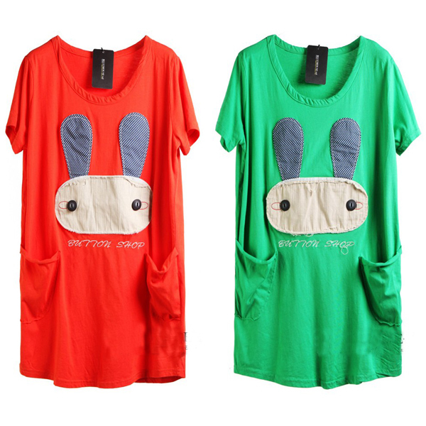 Maternity clothing rabbit maternity clothing summer maternity 5831 short-sleeve t shirt off 20%