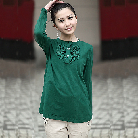 maternity clothing spring maternity top fashion maternity basic shirt maternity t-shirt basic shirt