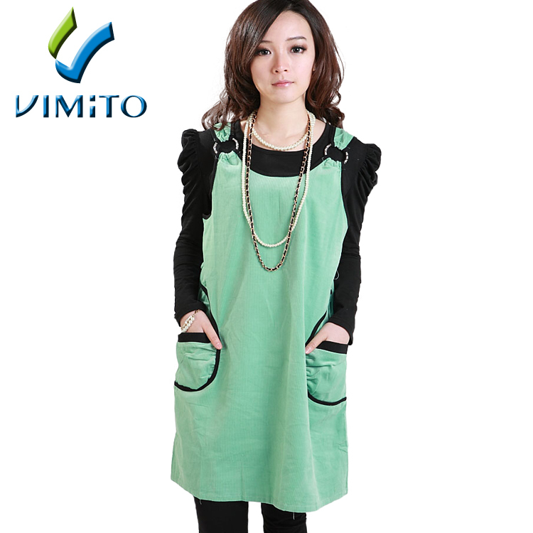 Maternity clothing spring women's spring and autumn maternity dress corduroy summer maternity tank dress c5302