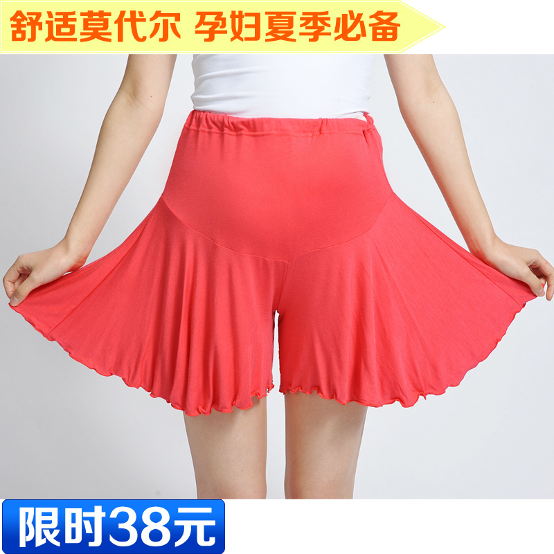 Maternity clothing summer comfortable Modal material maternity dress pants maternity shorts