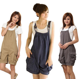 Maternity clothing summer fashion maternity bib pants summer maternity pants