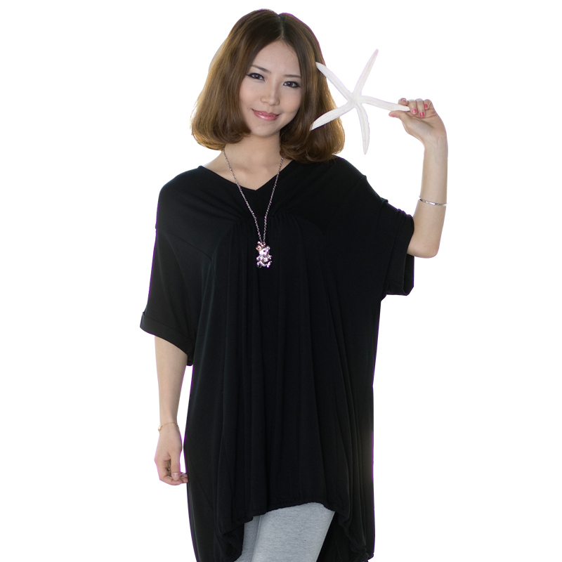 Maternity clothing summer fashion modal fiber batwing sleeve maternity top maternity t-shirt