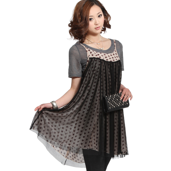 Maternity clothing summer maternity dress suspender skirt suspender skirt maternity 10928