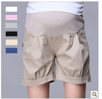 Maternity clothing summer maternity pants casual all-match maternity belly pants shorts comfortable fashion 11353