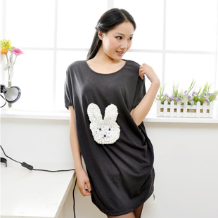 Maternity clothing summer pearl buck maternity batwing sleeve casual short-sleeve T-shirt top
