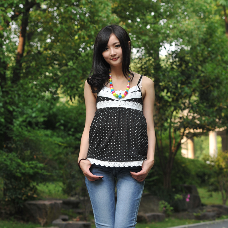 Maternity clothing summer top  vest   strap vest m basic shirt