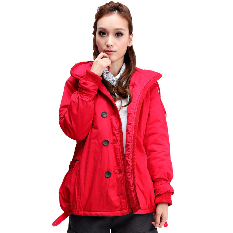 Maternity clothing winter cotton-padded jacket maternity outerwear thickening wadded jacket maternity cotton-padded jacket a093
