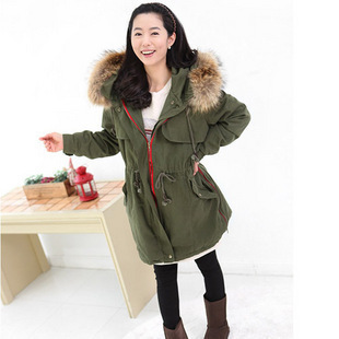 Maternity clothing winter fashion thickening thermal maternity cotton-padded jacket wadded jacket maternity winter outerwear