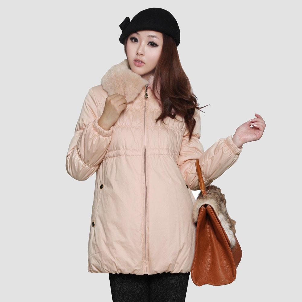 Maternity clothing winter maternity outerwear wadded jacket cotton-padded jacket thermal overcoat thickening cotton-padded