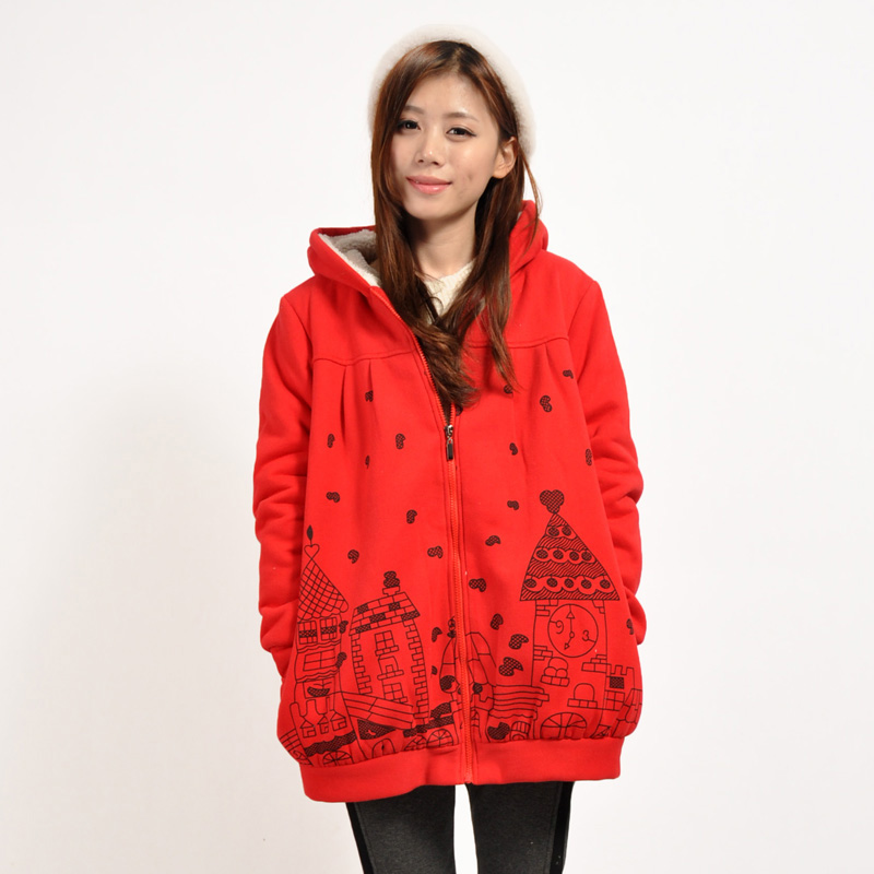 Maternity clothing winter maternity thickening outerwear thermal top maternity clothing winter wadded jacket outerwear