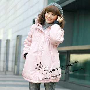 Maternity clothing winter maternity top thick maternity wadded jacket cotton-padded jacket cotton-padded jacket outerwear 13621