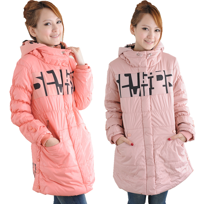 Maternity clothing winter maternity wadded jacket autumn and winter thickening thermal overcoat cotton-padded jacket