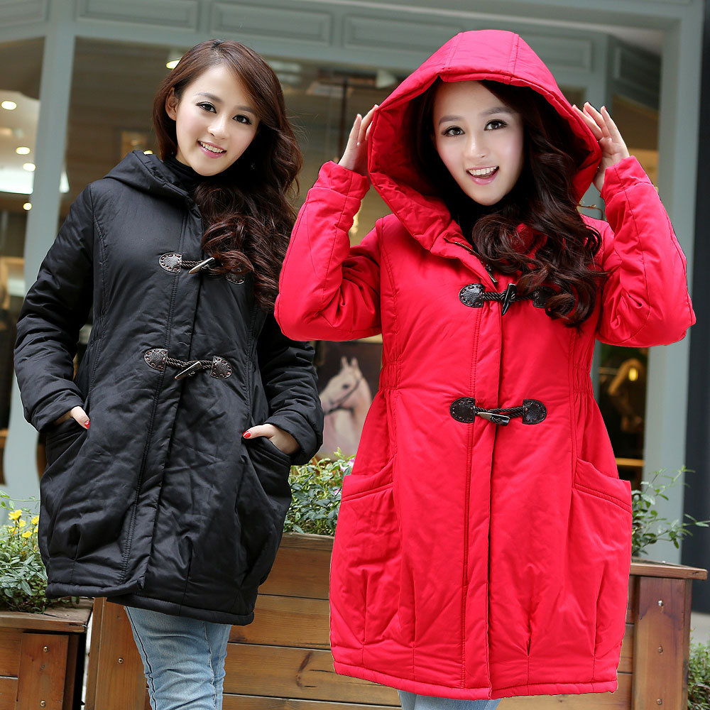 Maternity clothing winter maternity wadded jacket maternity cotton-padded jacket maternity winter outerwear thickening plus size