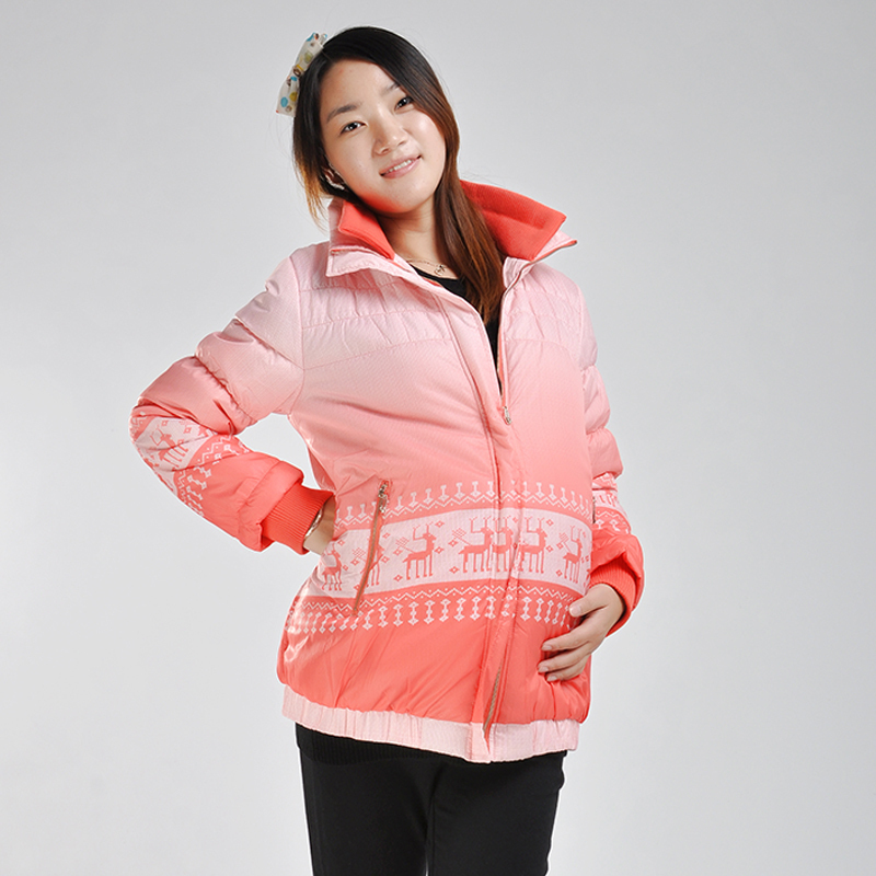 Maternity clothing winter maternity wadded jacket maternity outerwear