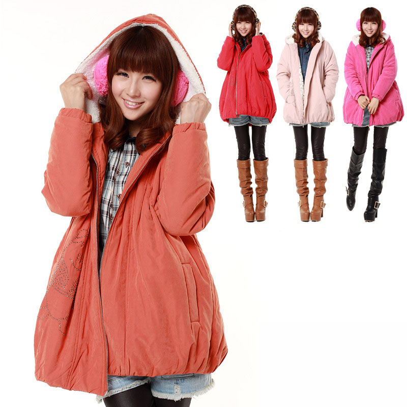 Maternity clothing winter outerwear  cotton-padded jacket  wadded jacket  winter  free shipping