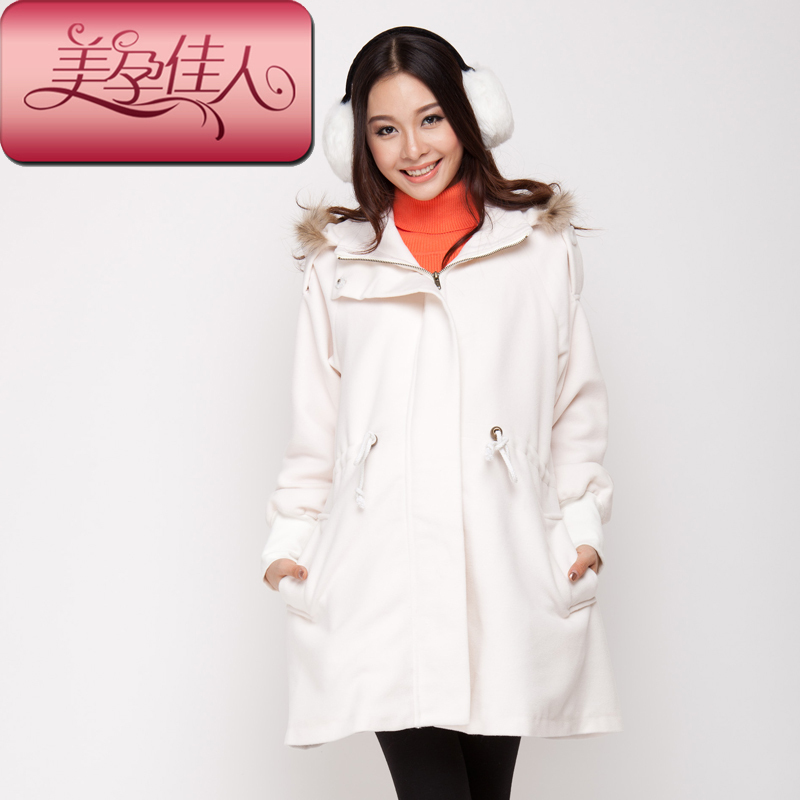Maternity clothing winter outerwear fashion maternity winter outerwear thickening top 1216