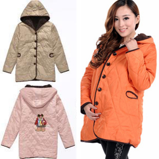 Maternity clothing winter outerwear maternity outerwear autumn and winter maternity overcoat maternity wadded jacket