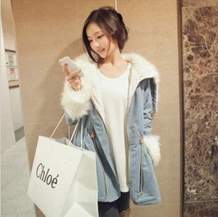 Maternity clothing winter  outerwear thickening   jacket outerwear fashion with a hood  free shipping