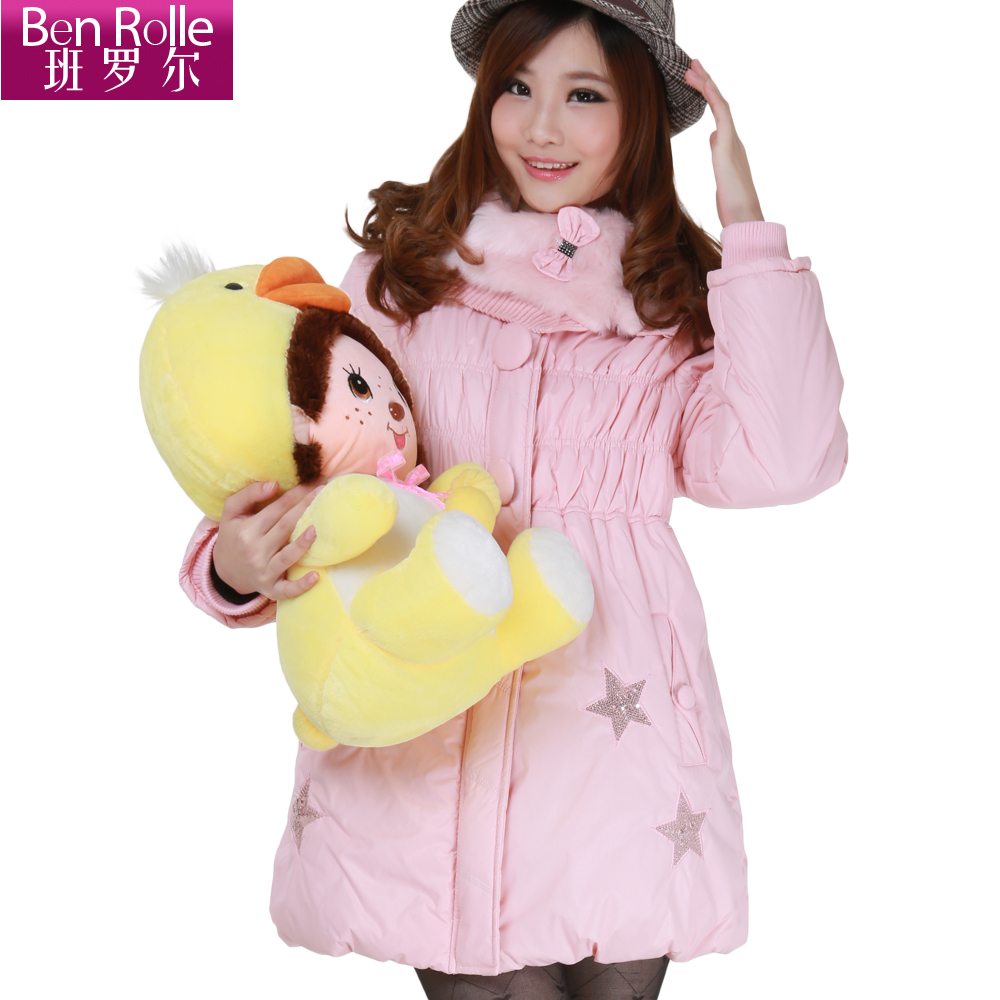 Maternity clothing winter outerwear thickening maternity wadded jacket winter overcoat cotton-padded jacket cotton-padded jacket