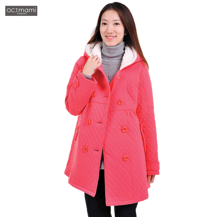 Maternity clothing  winter outerwear wadded jacket berber fleece maternity cotton overcoat