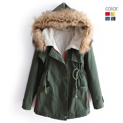 Maternity clothing winter outerwear with a hood maternity wadded jacket thickening maternity top maternity casual cotton-padded