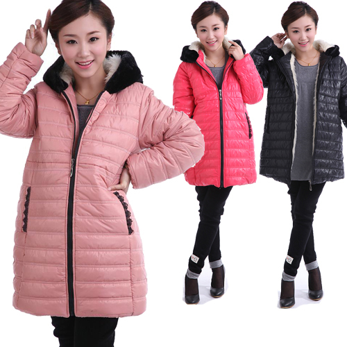 Maternity clothing winter plus size  cotton-padded jacket   jacket  winter outerwear  free shipping