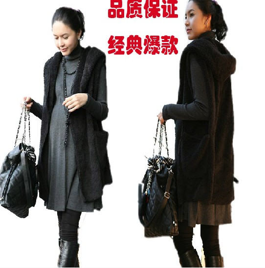 Maternity clothing winter spring quality nice and warm vest thermal
