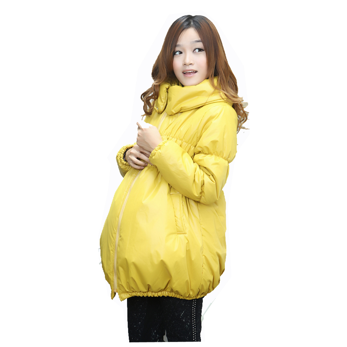 Maternity clothing winter wadded jacket maternity cotton-padded jacket outerwear maternity thickening cotton-padded jacket plus