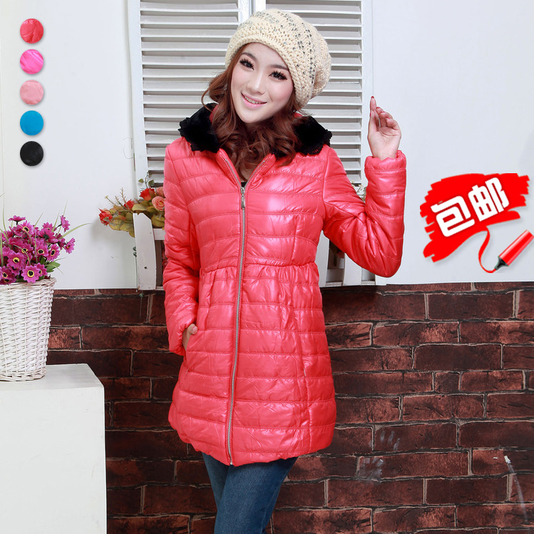 Maternity cotton-padded jacket autumn and winter maternity clothing outerwear maternity wadded jacket winter thickening